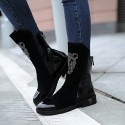 Women's Boots Winter Platform PU Casual Others Black / Blue Walking