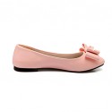 Women's Shoes Patent Leather Flat Heel Round Toe Flats Outdoor / Dress / Casual Black / Green / Pink / Beige