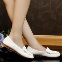 Women's Spring / Fall Comfort Leatherette Outdoor / Casual Flat Heel Others Black / Green / Pink / White